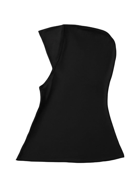 Women Soild Instant Hijab With Zipper Muslim Head Scarf,Jilbab Sport Hijab Long Head Scarf Prayer Hijab Inner Cap For Women