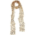 thumbnail image 1 of Vjnyvs Womens Sequins Neckerchief Sparkly Y2K Sequined Long Skinny Scarves for Party, 1 of 7