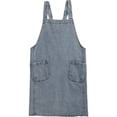 thumbnail image 1 of Vjnyvs Work Apron Unisex Denim Apron with Pocket Adjustable Denim Apron Multi Purpose Apron Durable Chef Apron for Cooking Baking Bbq Gardening, 1 of 7