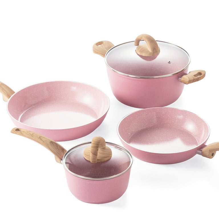 Pots and Pans Set - Kitchen Cookware Sets Nontsick Non Toxic