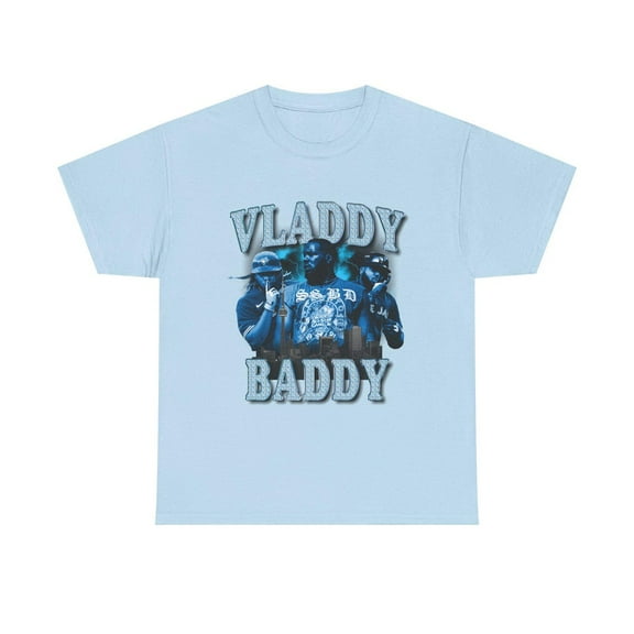 Vladdy Baddy Vintage Baseball Graphic T-Shirt, Retro Toronto-Inspired Fan Tee