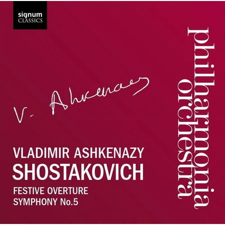 Vladimir Ashkenazy - Festive Overture Op 96 / Sym 5 in D Major Op 47 - Music & Performance - CD