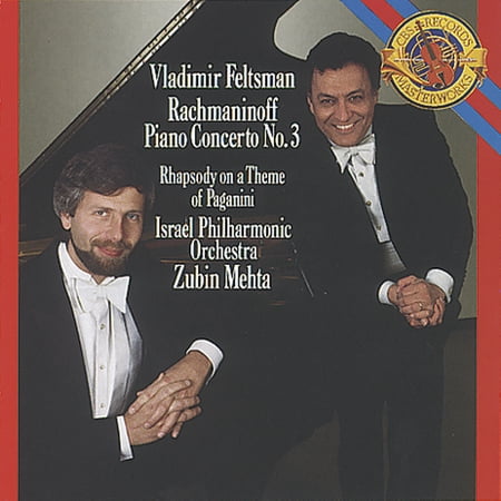 Vladimir Feltsman - Piano Concerto 3 / Rhapsody on Theme of Paganini - Music & Performance - CD