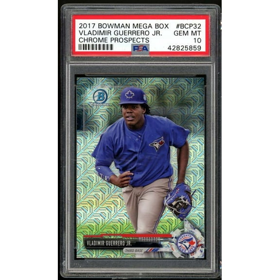 Vladimir Guerrero Jr. Card 2017 Bowman Chrome Prospects #BCP32 PSA 10