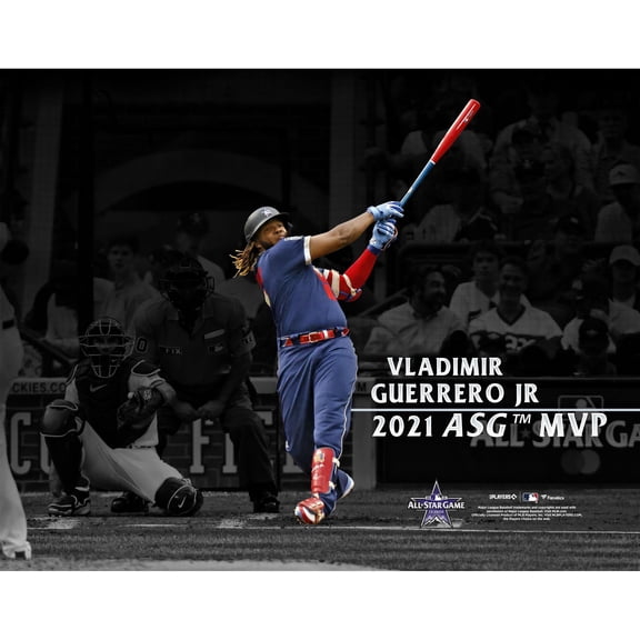 Vladimir Guerrero Jr. Toronto Blue Jays Unsigned 2021 MLB All-Star Game MVP Photograph