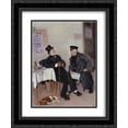 thumbnail image 1 of Vladimir Makovsky 2x Matted 20x24 Black Ornate Framed Art Print 'Politicians', 1 of 2