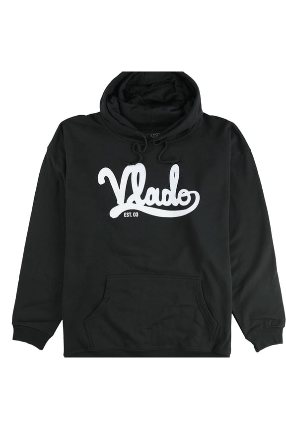 Mens Classic Hoodie Sweatshirt, Black, XX-Large