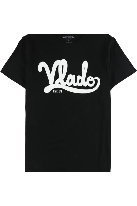 Mens Logo Graphic T-Shirt, Black, Medium