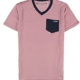thumbnail image 1 of Vlado Mens Striped Basic T-Shirt, Red, Medium, 1 of 2