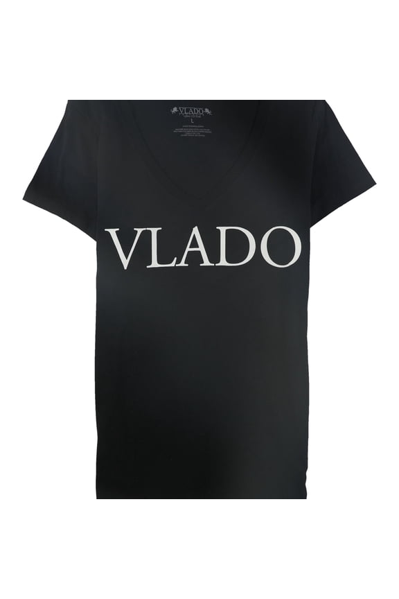 Womens Logo Graphic T-Shirt, Black, Large