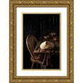 thumbnail image 1 of Vlaicu, Denisa 11x14 Gold Ornate Wood Framed with Double Matting Museum Art Print Titled - Mixed Flour Country Bread, 1 of 4