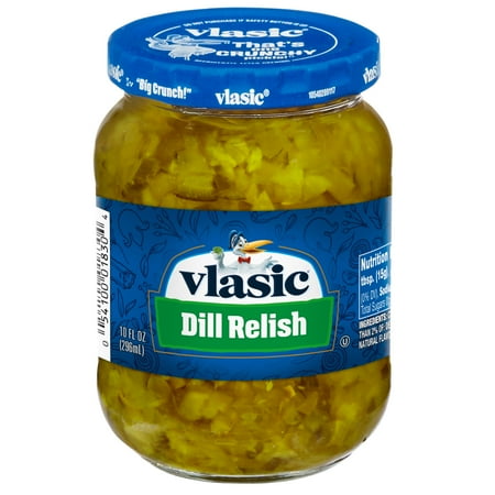 Vlasic Kosher Dill Pickle Relish, Dill Relish, 10 Oz