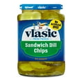 thumbnail image 1 of Vlasic Sandwich Dill Pickle Chips, Keto Friendly, 24 fl. oz., 1 of 9
