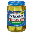 thumbnail image 1 of Vlasic Stackers Kosher Dill Pickles, Keto Friendly, 24 fl. oz., 1 of 8
