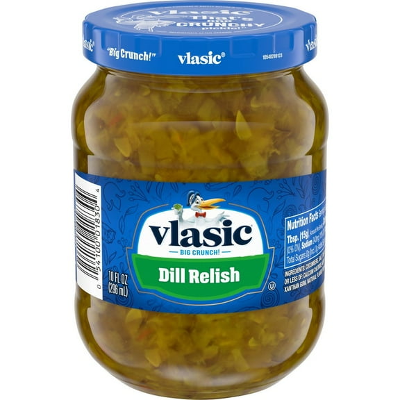 Vlasic Dill Relish 10 oz (Pack of 18)