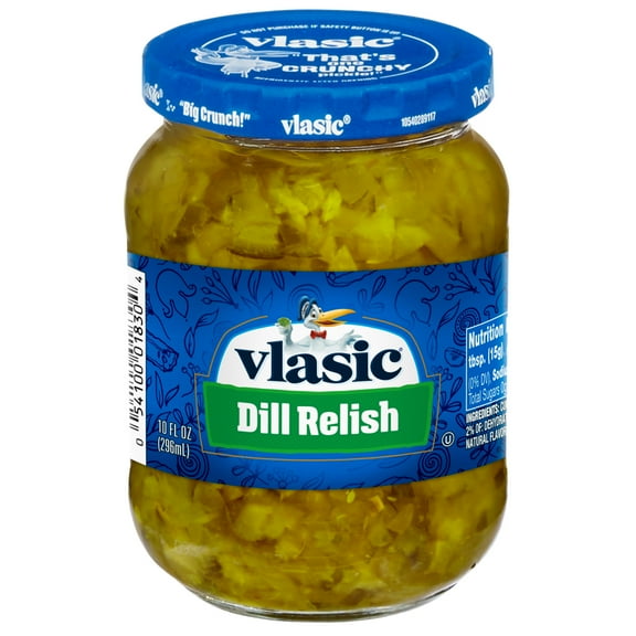 Vlasic Dill Relish, Keto Friendly, 10 fl. oz.