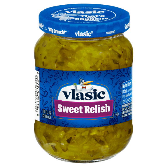 Vlasic Sweet Relish, Keto Friendly, 10 fl. oz.
