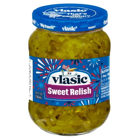 Vlasic Sweet Relish, Keto Friendly, 10 fl. oz.