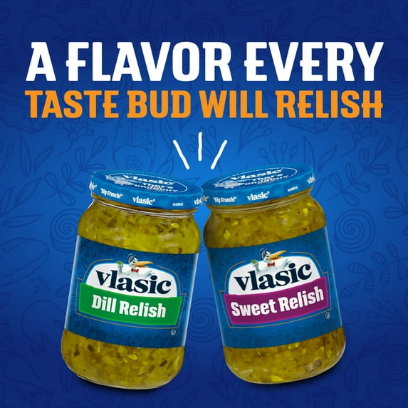 Vlasic Sweet Relish, Keto Friendly, 10 fl. oz.
