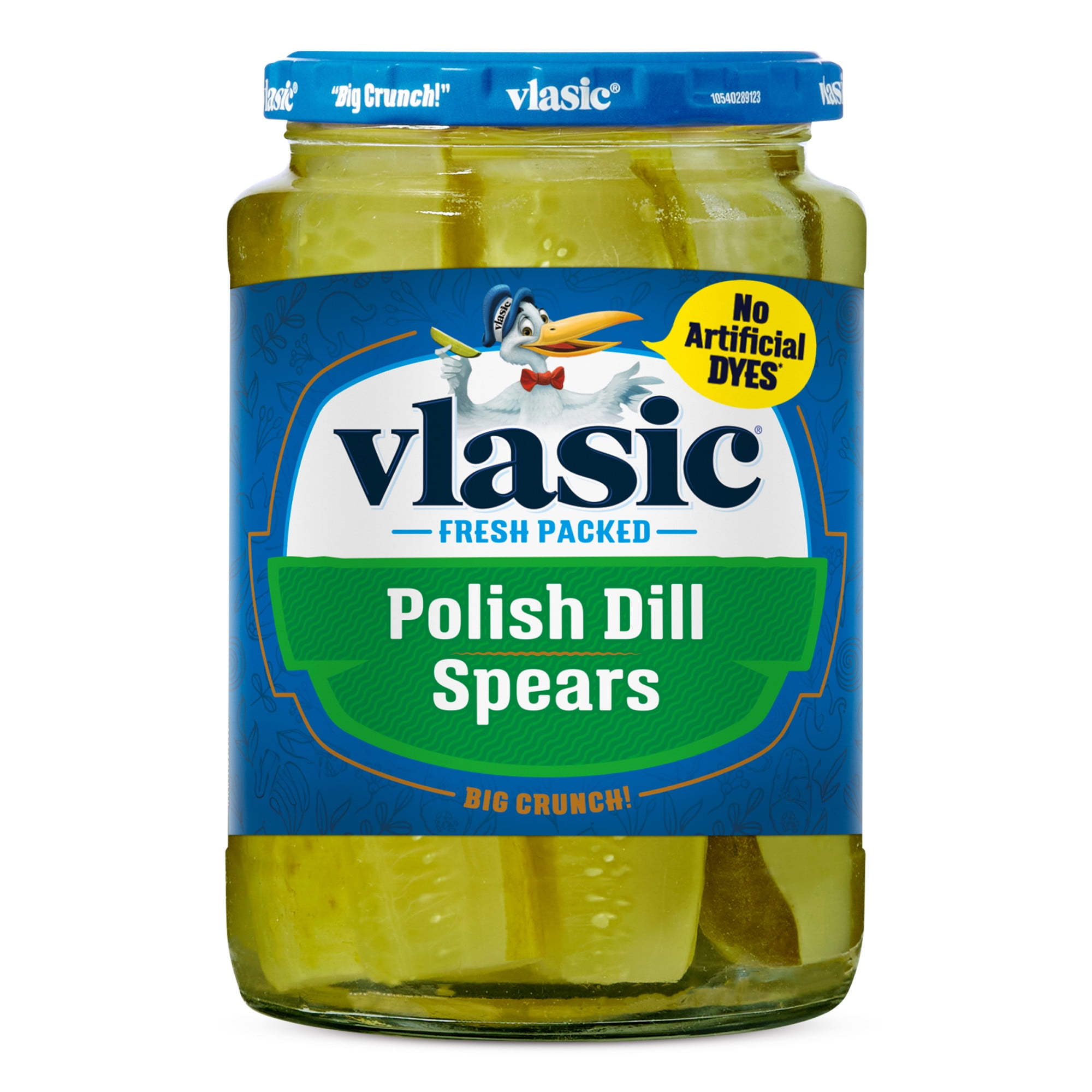 Vlasic Polish Dill Pickle Spears, Keto Friendly, 24 fl. oz.