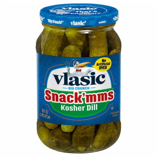 Vlasic Snack'mms Mini Kosher Dill Pickles