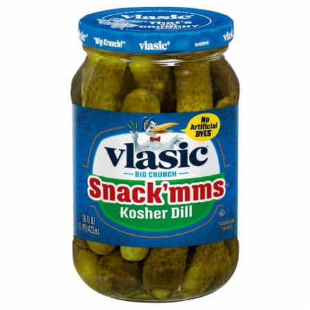 Vlasic Snack'mms Mini Kosher Dill Pickles