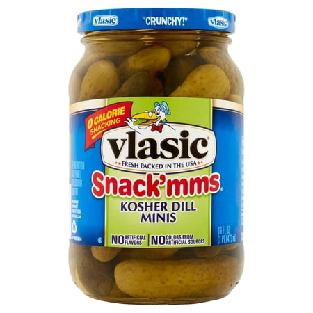 Vlasic Snackums Pickle Kosher Dill 16 oz
