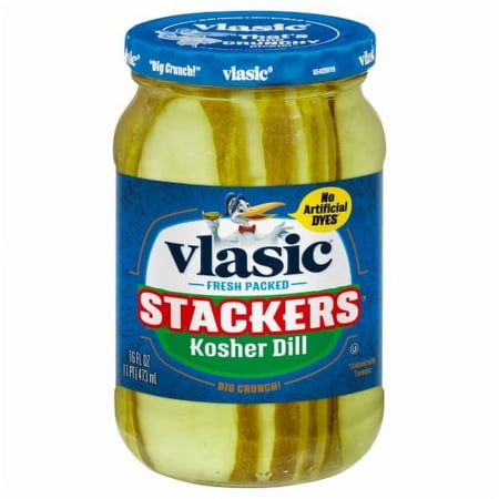 2X - Vlasic Stackers Kosher Dill Pickles