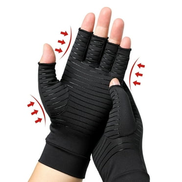 Vlela Arthritis Gloves Compression Gloves for Women Men Copper Gloves for Arthritis Carpal Tunnel Wrist Brace