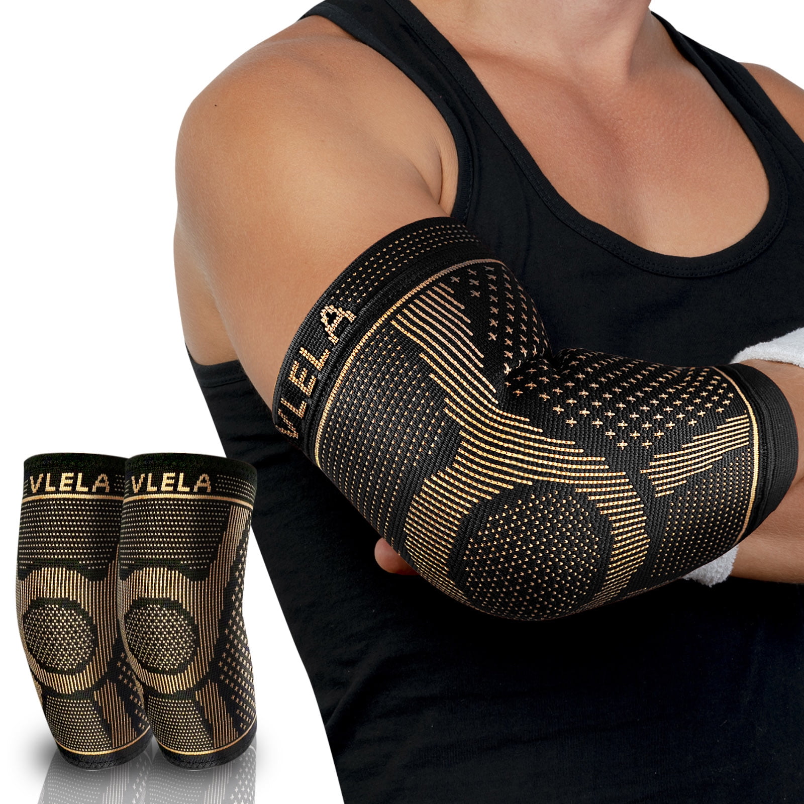 Vlela Copper Elbow Braces Elbow Sleeves Elbow Supports Elbow Braces for