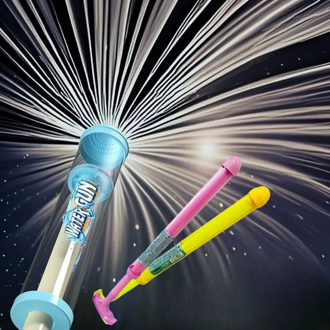 Vlemua 2025 New Firework Water Gun Toys, Fireworks Style Water Spray ...