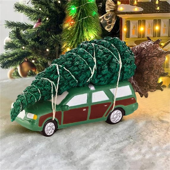 Vlemua Christmas Decorations Trendy Christmas Vacation Lighted Building,Christmas Holiday Decor,Christmas Light Glowing Small House Creative Christmas Gifts