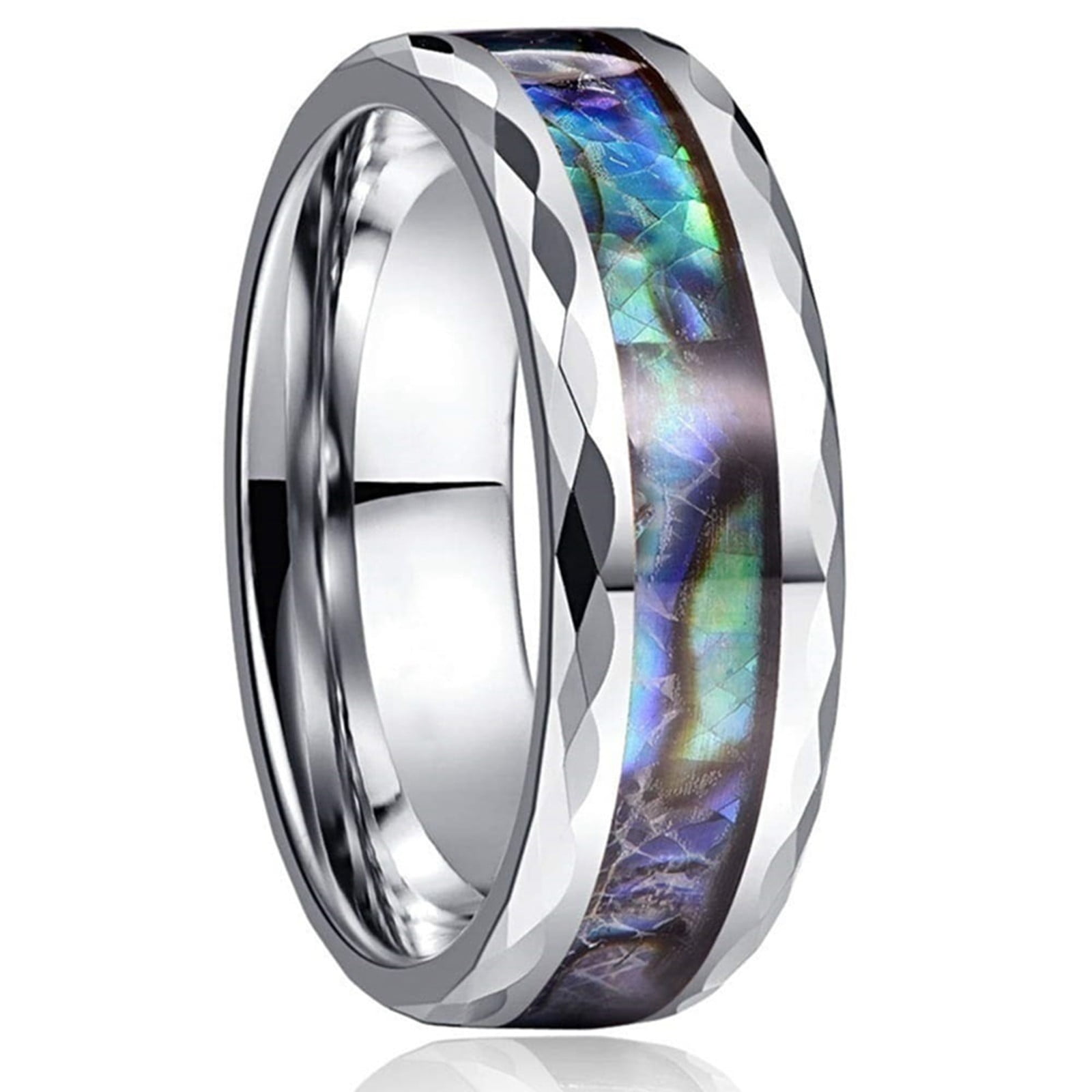 Vlemua Engagement Rings Men's Rings Daily Rings Large Decorative Rings ...