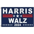 Vlemua Kamala Harris Waltz 2024 Flag 3x5Ft Kamala Harris Walz 2024 For President Flag Kamala