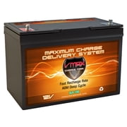 Vmax SLR100 12V 100ah Battery Replaces XS Power D2700 Deep Cycle
