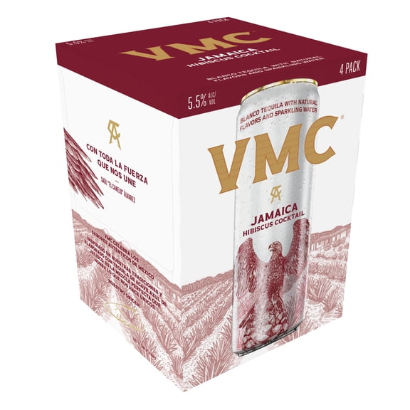 VMC Jamaica Tequila Cocktail, 4 Pack, 355ml Cans, 5.5% ABV