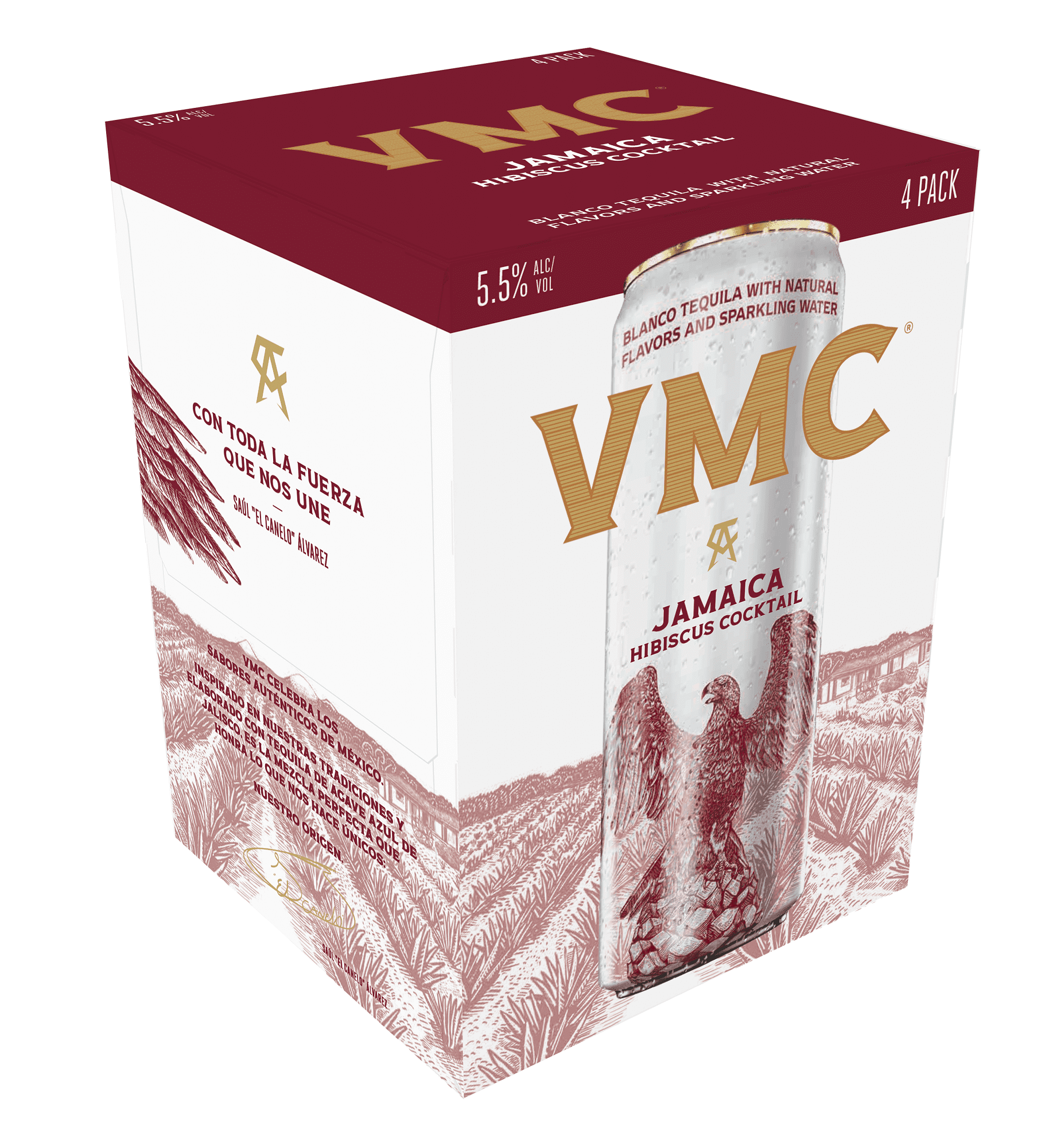 VMC Jamaica Tequila Cocktail, 4 Pack, 355ml Cans, 5.5% ABV