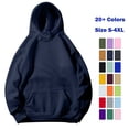 thumbnail image 1 of Vmvidoty Hoodies for Women Oversized Sweatshirts Fall Travel Outfits 2026 Lightweight Comfort Breathable Material Kangaroo Pocket Workout Winter Trendy Clothes Navy L, 1 of 9