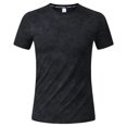 thumbnail image 1 of Vmvidoty Mens Performance Polo Shirt - Golf Grid Short Sleeve Collar Shirts Youth Stretch Quick Dry Lightweight Athletic Tops Black XL, 1 of 4