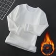 thumbnail image 1 of Vmvidoty Mens Sherpa Lined Sweatshirt Fleece Crewneck Sweatshirts Winter Warm Pullover White XXXXXL, 1 of 6