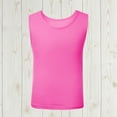 thumbnail image 1 of Vmvidoty Tank Tops for Kids 2-16Y Summer Sleeveless Tops Round Neck Casual Shirts Outfits Hot Pink 150, 1 of 3