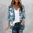 thumbnail image 1 of Vmvidoty Women's Bolero Shrug Cropped Cardigan Summer Long Sleeve Lightweight Cardigans for Dress Multicolor M, 1 of 5