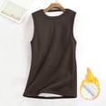 thumbnail image 1 of Vmvidoty Womens Tank Tops Crew Neck Casual Flowy Sleeveless Shirts for Women Brown XL, 1 of 9