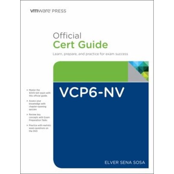 Pre-Owned VCP6-NV Official Cert Guide (Exam #2V0-641) (Hardcover) 0789754800 9780789754806