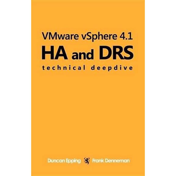 Pre-Owned Vmware Vsphere 4.1 Ha and Drs Technical Deepdive
