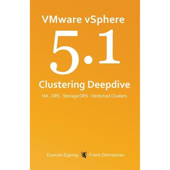 Pre-Owned Vmware Vsphere 5.1 Clustering Deepdive