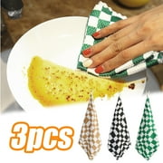 Vnanda 3 Packs Magnetic Whiteboard Cleaning Cloth, Softer Highly Absorbent, Dry Erase Cleaning Cloth for Classroom, Home and Office Use, Reusable and Washable