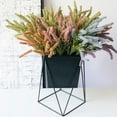 thumbnail image 1 of Vnanda 3Packs Artificial Flowers in Pot Decor Lavender Flower Arrangements Fake Faux Flowers Bouquets In Pot Table Centerpieces Holiday Dinning coffee Room Table Kitchen Decoration, 1 of 1