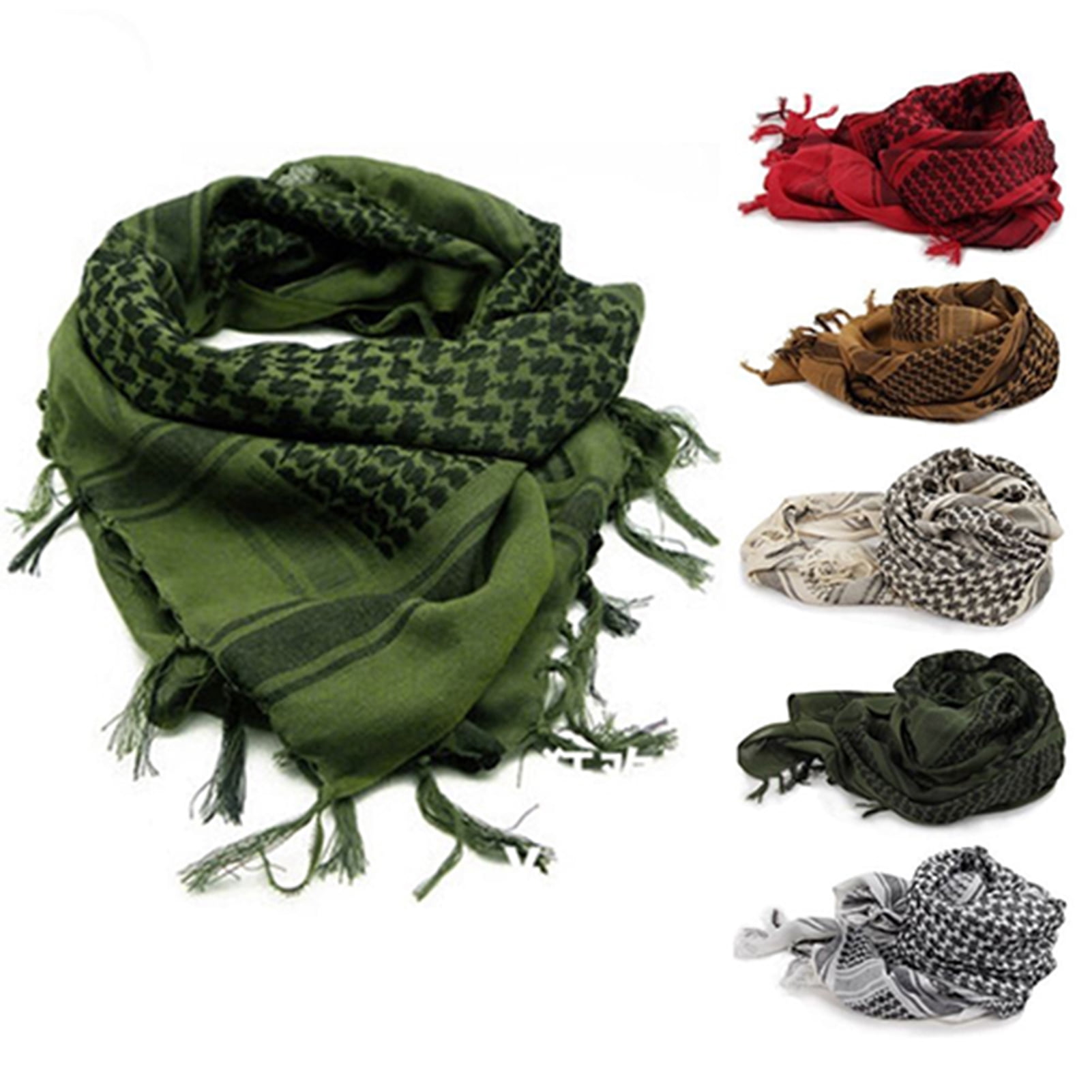 Vnanda Military Shemagh Tactical Desert Scarf / 100 Cotton Keffiyeh