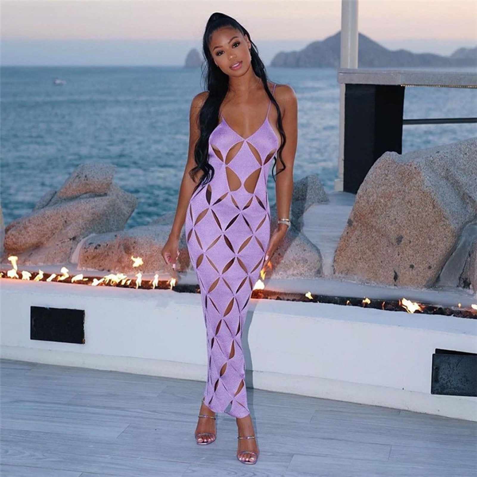 white christmas dresses Black Cut Out Bodycon Mini Dress – 4EVER STUNNING main image 0
